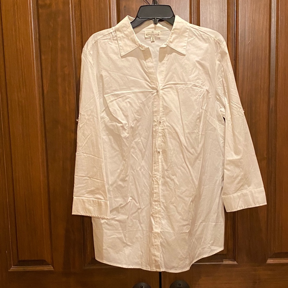 White button up
